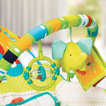 Mastela Zev Baby Rocker with Soothing Vibration & Toys – Lightweight & Foldable