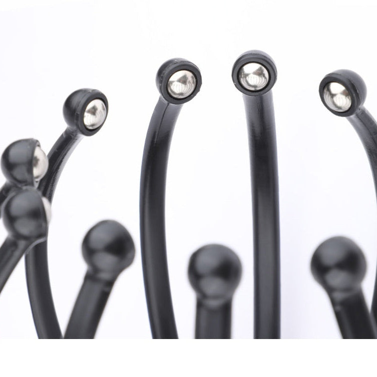 12-Claw Electric Vibration Head Massager – Ultimate Scalp Relaxation & Stress Relief