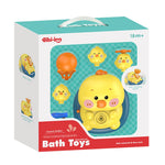STEM Happy Bath Time Toy Set - 18 Months, Educational 3-Piece Infant Bath Fun
