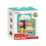 STEM Happy Bath Time Toy Set - 18 Months, Educational 3-Piece Infant Bath Fun