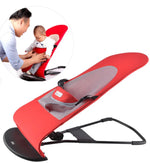 Baby Balance Bouncer with Adjustable Seat Belt - Red
