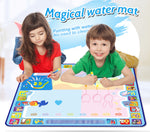 Alphabet Animal Drawing Water Mat – Reusable Educational Magic Canvas for Kids