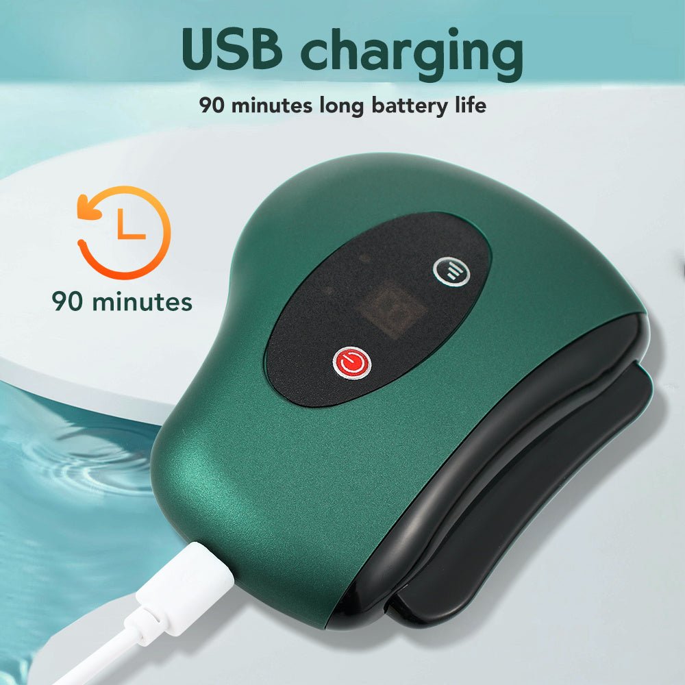 GlowTherm Gua Sha Pro – Heated Vibrating Face & Body Massager