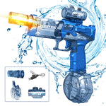 Aqua Battle Blaster with water splashes
