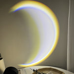 INS USB Moon Lamp โ LED Rainbow Sunset Projector ๐โจ