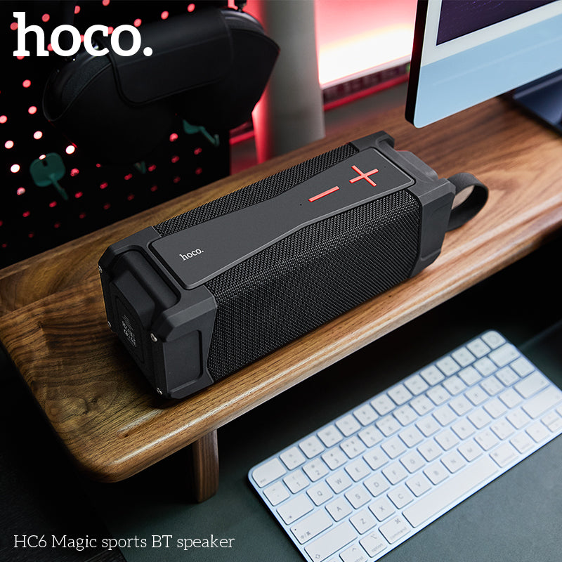 HC6 Magic Sports Bluetooth Speaker – Powerful 20W Sound, Bluetooth 5.0, 4000mAh Battery