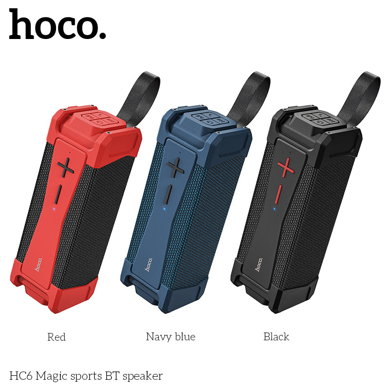 HC6 Magic Sports Bluetooth Speaker – Powerful 20W Sound, Bluetooth 5.0, 4000mAh Battery