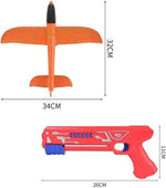 Fitto Foam Led Airplane With Fast Launcher | Outdoor Toy For Kids
