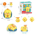 STEM Happy Bath Time Toy Set - 18 Months, Educational 3-Piece Infant Bath Fun