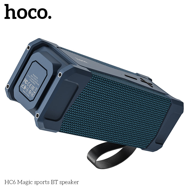 HC6 Magic Sports Bluetooth Speaker – Powerful 20W Sound, Bluetooth 5.0, 4000mAh Battery