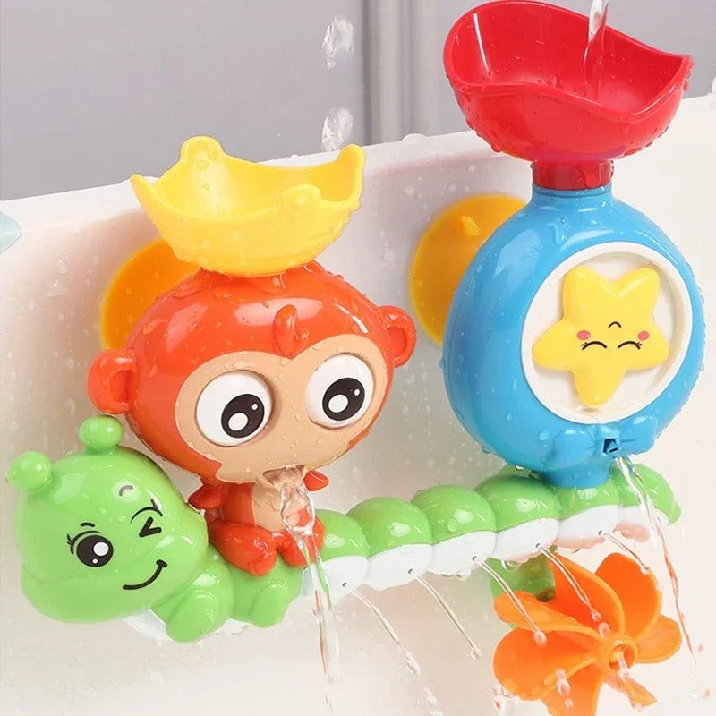 Baby Toddler Shower Toy - Googly Eyes and Spinning Gear