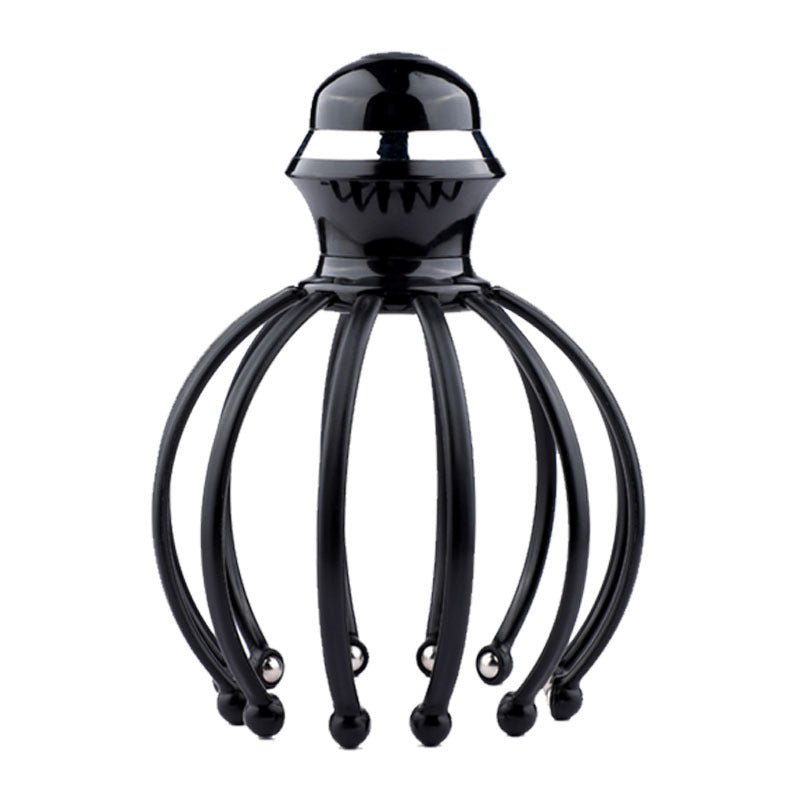 12-Claw Electric Vibration Head Massager – Ultimate Scalp Relaxation & Stress Relief